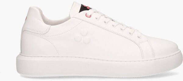 Peuterey Witte Leren Sneakers Helica 02 White Heren - Foto 8
