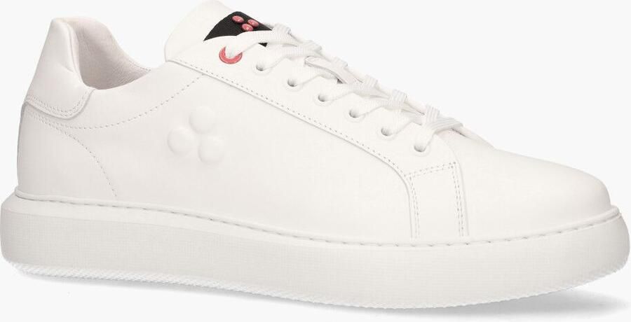 Peuterey Witte Leren Sneakers Helica 02 White Heren - Foto 9