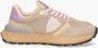 Philippe Model Beige Antibes Hardloopschoenen Vrouwen Multicolor Dames - Thumbnail 2