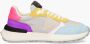 Philippe Model Multicolor Nylon Sneakers met Suède en Leren Details Meerkleurig Dames - Thumbnail 2