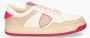 Philippe Model Lyon Recycle Mixage Sneakers Beige Dames - Thumbnail 2