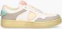 Philippe Model Lyon Wit Roze Groene Sneaker Meerkleurig Dames - Thumbnail 2