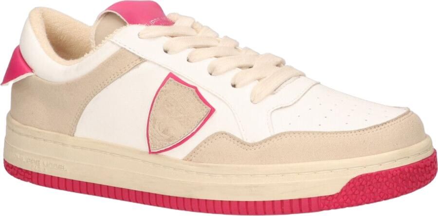 Philippe Model Lyon Recycle Mixage Sneakers Beige Dames - Foto 8