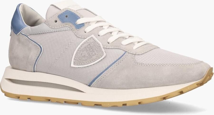 PHILIPPE MODEL Lage Sneakers Heren Tropez Haute Low Man Maat: 47 Materiaal: Suède Kleur: Grijs - Foto 5