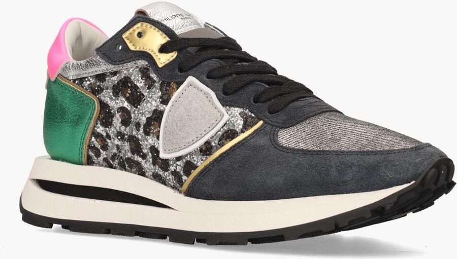 Philippe Model Hoge Lage Sneaker Tropez Stijl Comfortabel Sportief Gray Heren - Foto 4