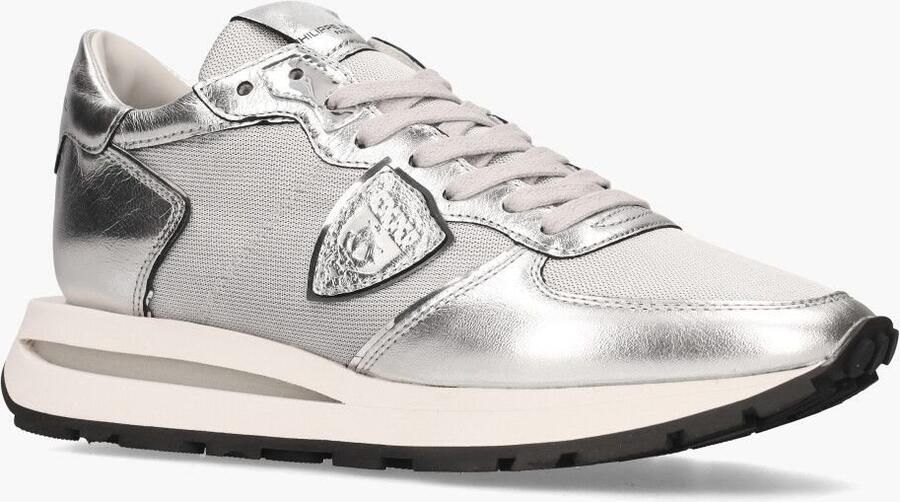 PHILIPPE MODEL Lage Sneakers Dames Tropez Haute Low Woman Maat: 38 Materiaal: Textiel Kleur: Beige - Foto 16