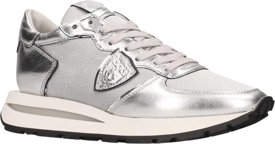 PHILIPPE MODEL Lage Sneakers Dames Tropez Haute Low Woman Maat: 40 Materiaal: Textiel Kleur: Beige - Foto 18