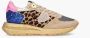 Philippe Model Sneakers Tropez Haute low vrouwen Beige Dames - Thumbnail 2