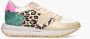 Philippe Model Zilveren Flicks Tropez Haute Low Sneaker Multicolor Dames - Thumbnail 2