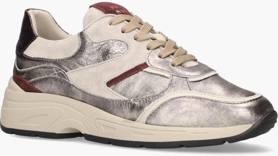 PIEDI NUDI PiediNudi Lage Sneakers Dames Selva 17.01 Maat: 43 Materiaal: Leer Kleur: Zilver - Foto 5