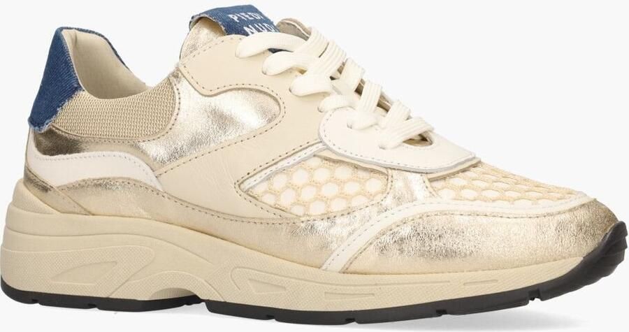 PIEDI NUDI PiediNudi Lage Sneakers Dames Talla 04.02 Maat: 42 Materiaal: Leer Kleur: Goud - Foto 3