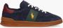 POLO RALPH LAUREN Ralph Lauren Lage Sneakers Heren Heritage Area Maat: 46 Materiaal: Suède Kleur: Blauw - Thumbnail 4