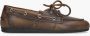 POSA Mocassins Dames Boat Loafer Brushed Maat: 39 Materiaal: Leer Kleur: Bruin - Thumbnail 2