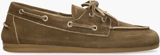 POSA Mocassins Dames Boat Loafer Maat: 39 Materiaal: Suède Kleur: Bruin - Foto 1