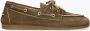 POSA Mocassins Dames Boat Loafer Maat: 39 Materiaal: Suède Kleur: Bruin - Thumbnail 1