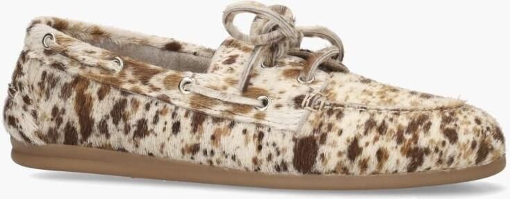 POSA Mocassins Dames Boat Loafer Maat: 41 Materiaal: Ponyhair Kleur: Beige - Foto 6