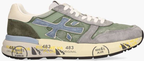 PREMIATA Lage Sneakers Heren Mick Maat: 39 Kleur: Groen - Foto 2