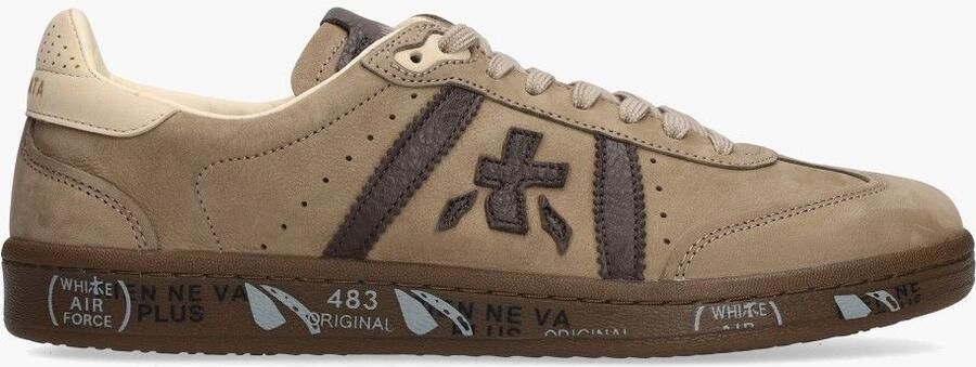 Premiata Bonnie Sneakers Suède Heren Taupe - Foto 2