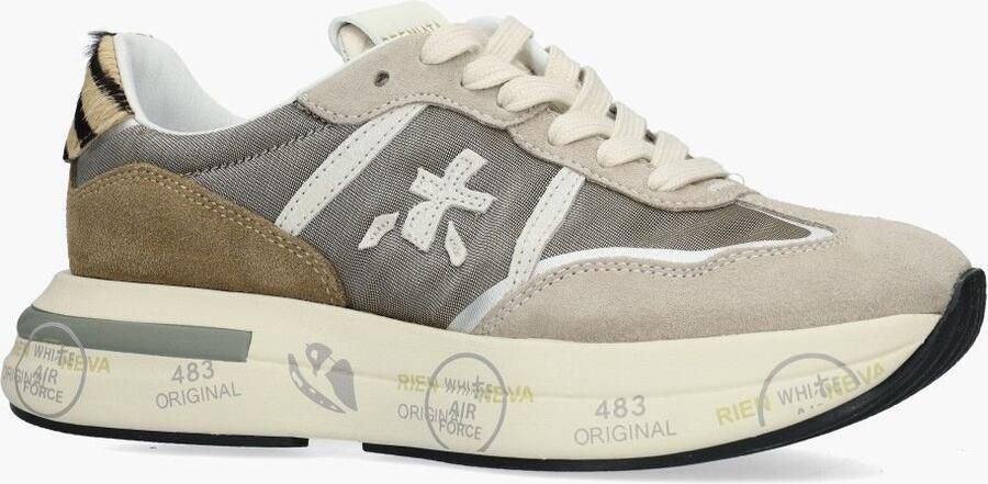 PREMIATA Lage Sneakers Dames Cassie Maat: 40 Materiaal: Suède Kleur: Grijs - Foto 2