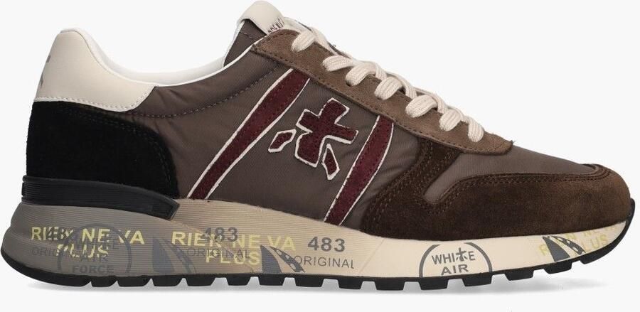Premiata Lander Sneakers Heren Bruin - Foto 2