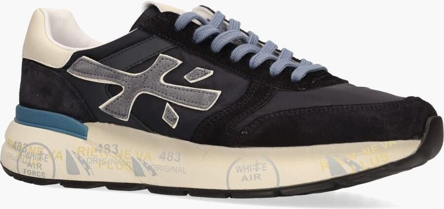 Premiata Blauwe Sneakers voor Stijlvolle Casual Kleding - Foto 3