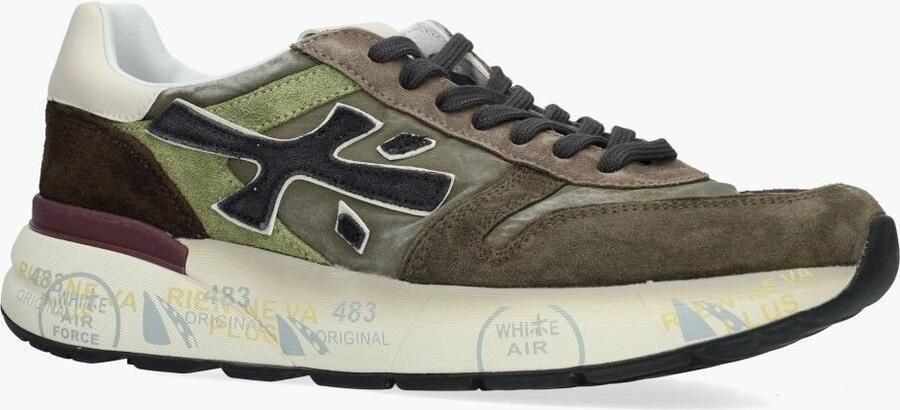 PREMIATA Lage Sneakers Heren Mick Maat: 47 Materiaal: Suède Kleur: Groen - Foto 11