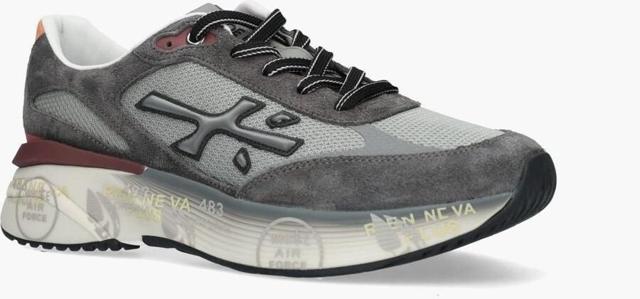 PREMIATA Lage Sneakers Heren Moerun Maat: 44 Materiaal: Suède Kleur: Grijs - Foto 7