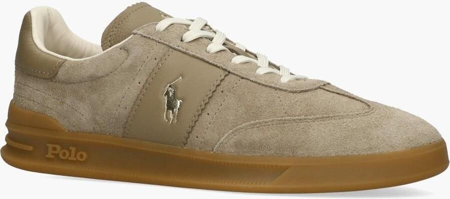 POLO RALPH LAUREN Ralph Lauren Lage Sneakers Heren Heritage Area Maat: 43 Materiaal: Suède Kleur: Beige - Foto 4