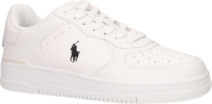 POLO RALPH LAUREN Ralph Lauren Lage Sneakers Heren Masters Court Low Top Maat: 48 Materiaal: Leatherlook Kleur: Wit - Foto 15