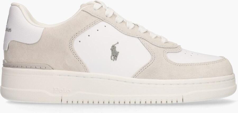 Polo ralph lauren Masters Court Wit Lichtgrijs