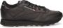 Reebok Classic Leather CL LTHR Dames Sneakers Sportschoenen Schoenen Leer Zwart GY0960 - Thumbnail 3