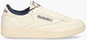 Reebok Club C85 Vintage Off-White Donkerblauw