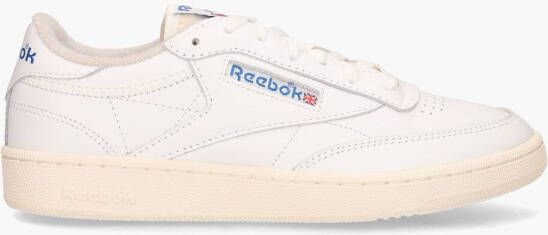 Reebok Club C 85 Vintage white chalk blue Wit Leer Lage sneakers Unisex - Foto 14