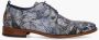 Rehab Footwear Greg Snk Aquarel | Blauwe nette schoen - Thumbnail 4