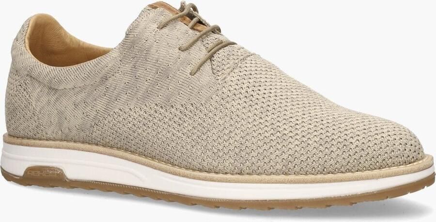 Rehab Footwear Nolan Knit | Zandkleurige veterschoen - Foto 5