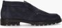 SANTONI Instappers Heren Detroit 17823 Gz Maat: 6 5 Materiaal: Suède Kleur: Blauw - Thumbnail 2
