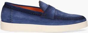 Santoni 18087 Kobaltblauw