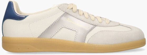 Santoni 21965 Off-White Lichtgrijs Blauw