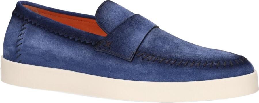 Santoni 18087 Kobaltblauw - Foto 3