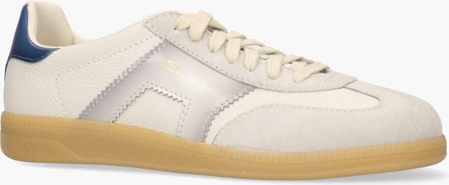 SANTONI Lage Sneakers Heren Dbs Olympic Maat: 10 Materiaal: Suède Kleur: Wit - Foto 10
