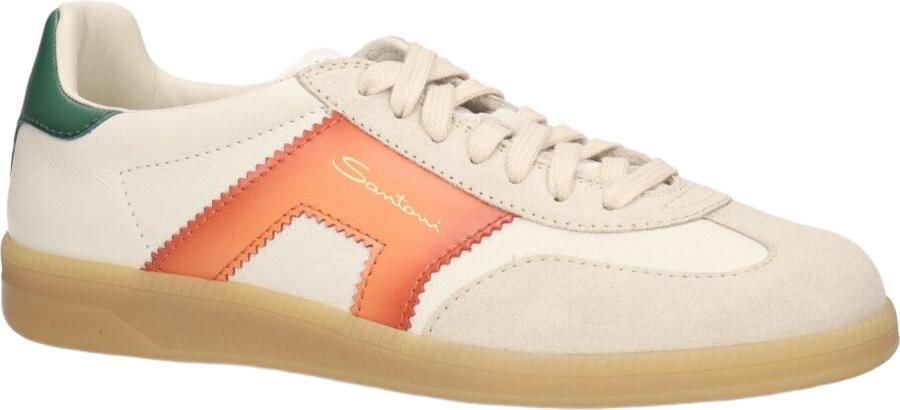 Santoni 21965 Off-White Multicolor - Foto 2