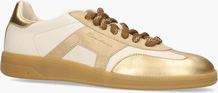 Santoni 61244 Wit Beige Goud - Foto 2
