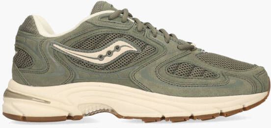 SAUCONY Lage Sneakers Dames Grid Jazz 9 Maat: 44 Materiaal: Leer Kleur: Groen