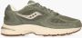SAUCONY Lage Sneakers Dames Grid Jazz 9 Maat: 44 Materiaal: Leer Kleur: Groen - Thumbnail 1