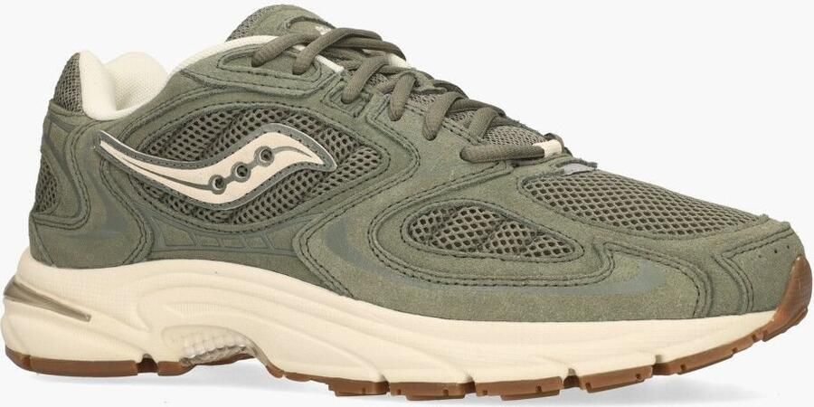 Saucony Grid Jazz 9 | olive off white Suede Unisex