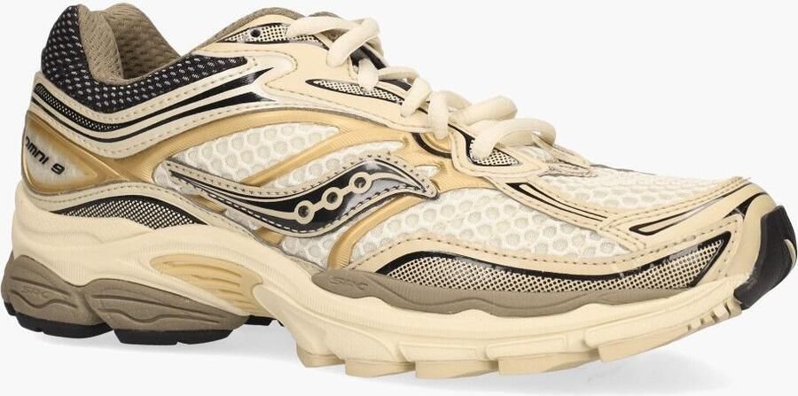 Saucony Progrid omni 9 gold Beige Nylon Lage sneakers Unisex - Foto 2