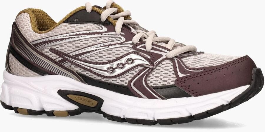 Saucony Ride Millennium Off-White Bordeauxrood