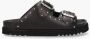 Scholl Beatriz Studs Sandalen zwart Leer Dames - Thumbnail 74