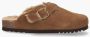 NUBIKK Instappers Dames Teddy Fur Maat: 37 Materiaal: Suède Kleur: Cognac - Thumbnail 3