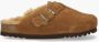NUBIKK Instappers Dames Teddy Fur Maat: 39 Materiaal: Suède Kleur: Cognac - Thumbnail 4